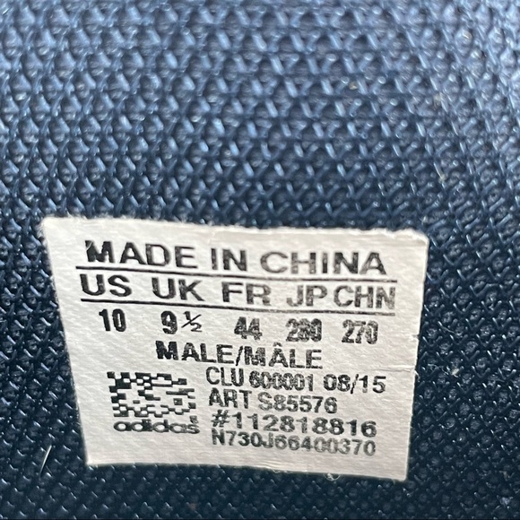 Adidas John Wall 2 sneakers Mens size 10 - Picture 9 of 12